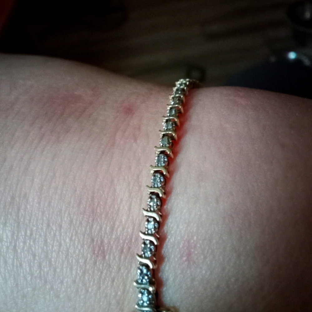 10k tennis bracelet